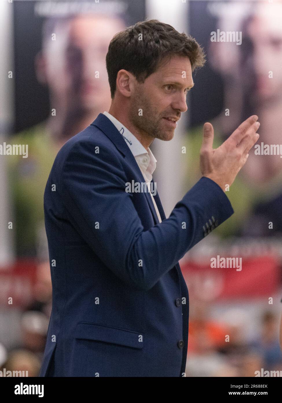Headcoach sam rotsaert of charleroi hi-res stock photography and images ...