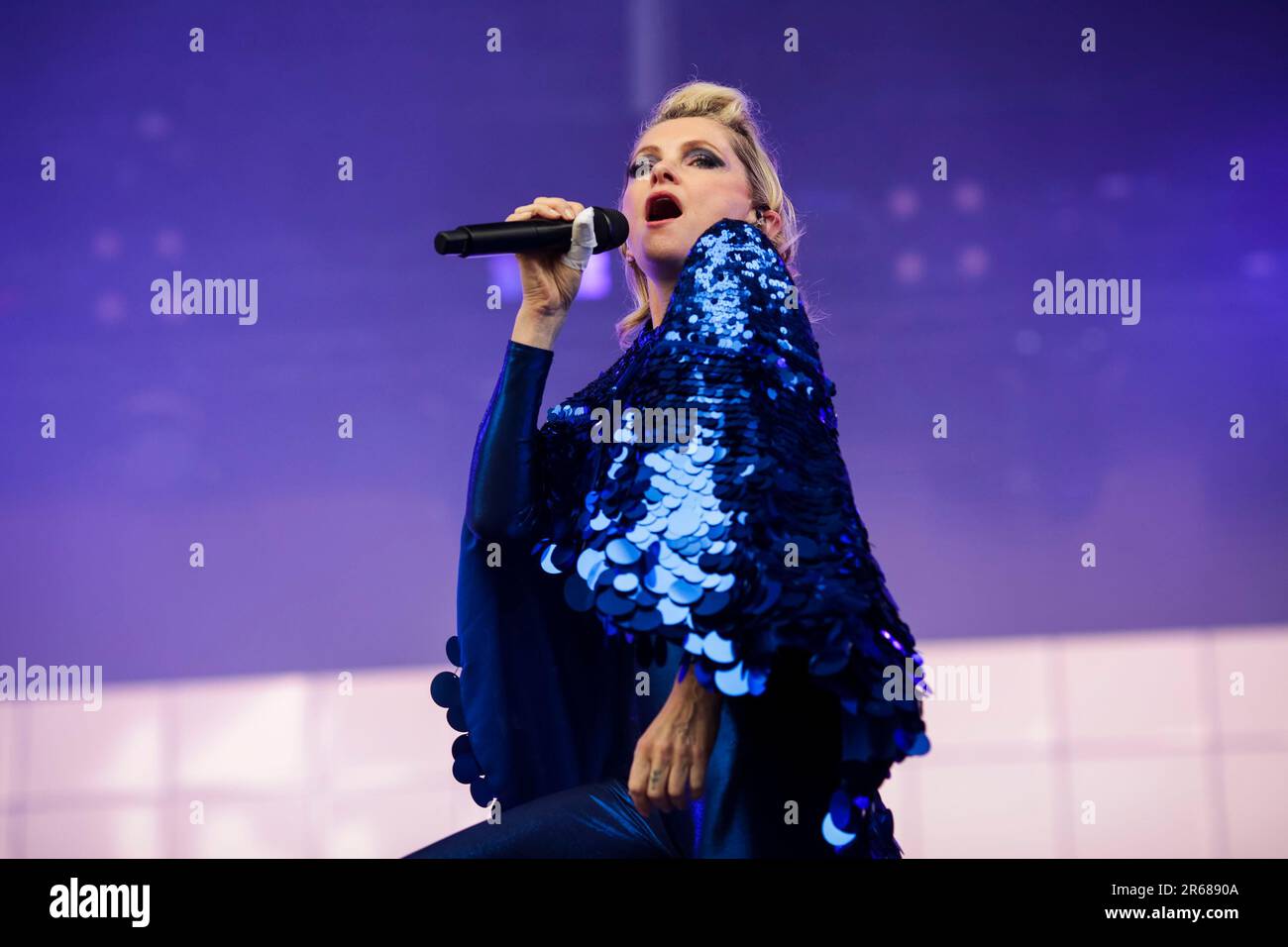 Porto, Portugal. 07th June, 2023. English musician and record producer, Alison Goldfrapp, performs live on stage at Primavera Sound in Porto. (Photo by Diogo Baptista/SOPA Images/Sipa USA) Credit: Sipa USA/Alamy Live News Stock Photo