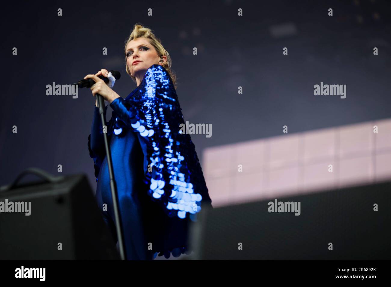 Porto, Portugal. 07th June, 2023. English musician and record producer, Alison Goldfrapp, performs live on stage at Primavera Sound in Porto. (Photo by Diogo Baptista/SOPA Images/Sipa USA) Credit: Sipa USA/Alamy Live News Stock Photo