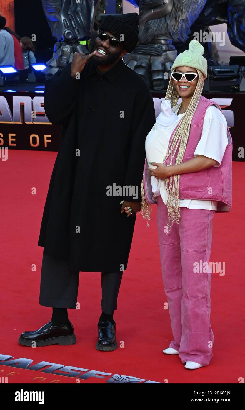 London, UK. 7th June, 2023. Tobe Nwigwe attends theTransformers: Rise of the Beasts, - European Premiere at Cineworld Leicester Square, London, UK. Credit: See Li/Picture Capital/Alamy Live News Stock Photo