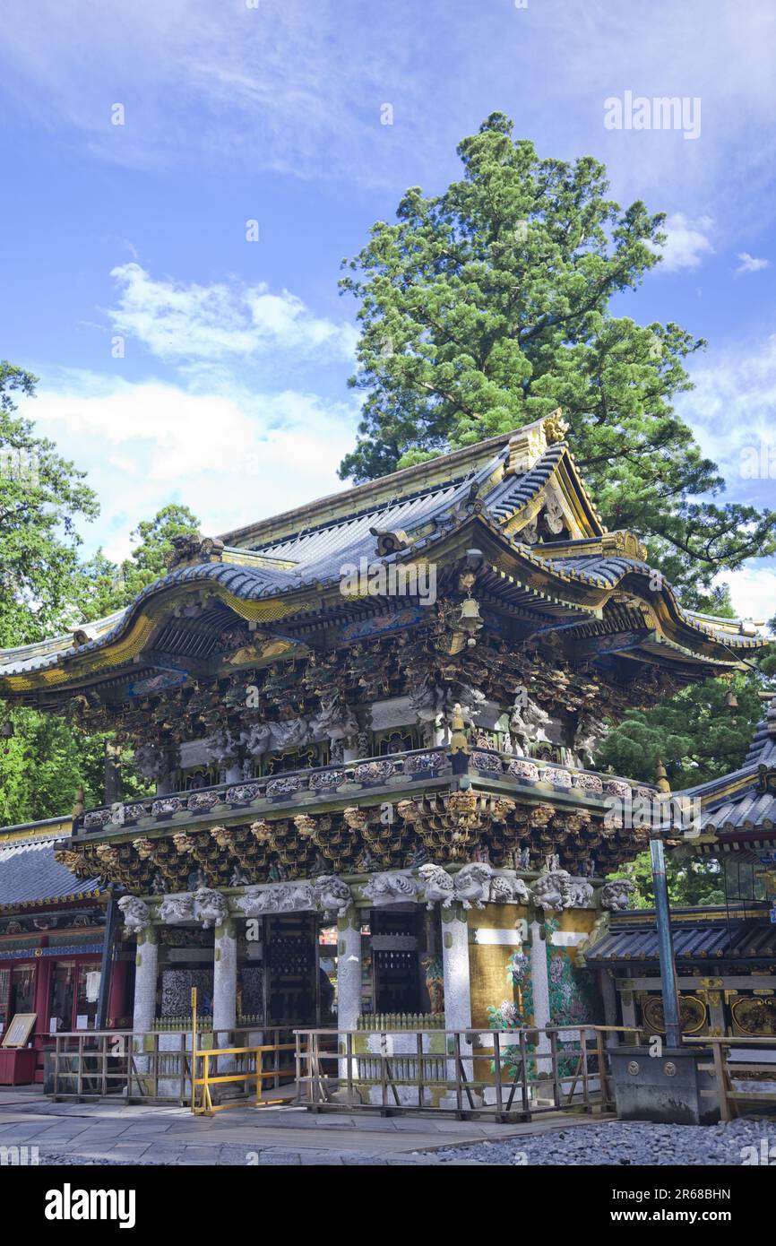 Nikko Toshogu Shrine Stock Photo