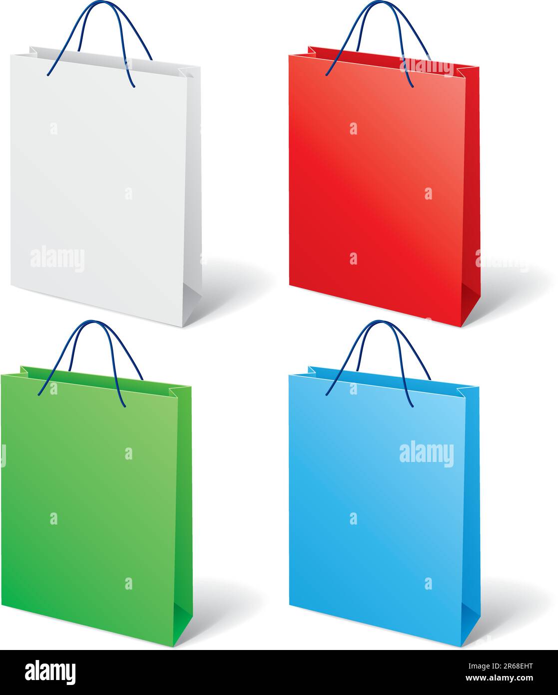 Vector illustration of colorful shopping bag Stock Vector Image & Art ...