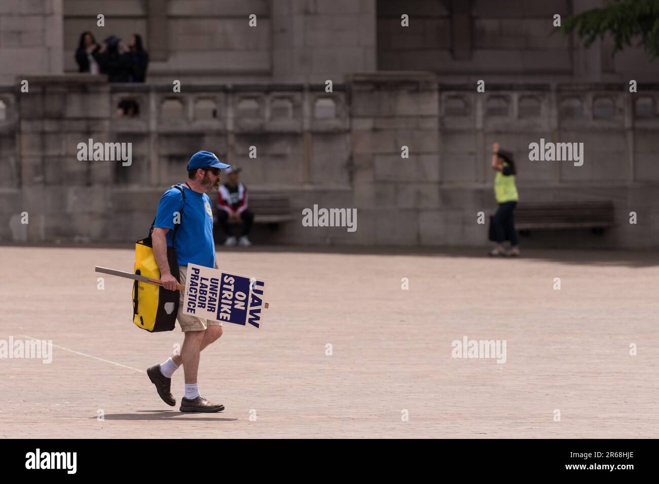 Seattle, USA. 7 Jun, 2023. University of Washington staff goes on ...