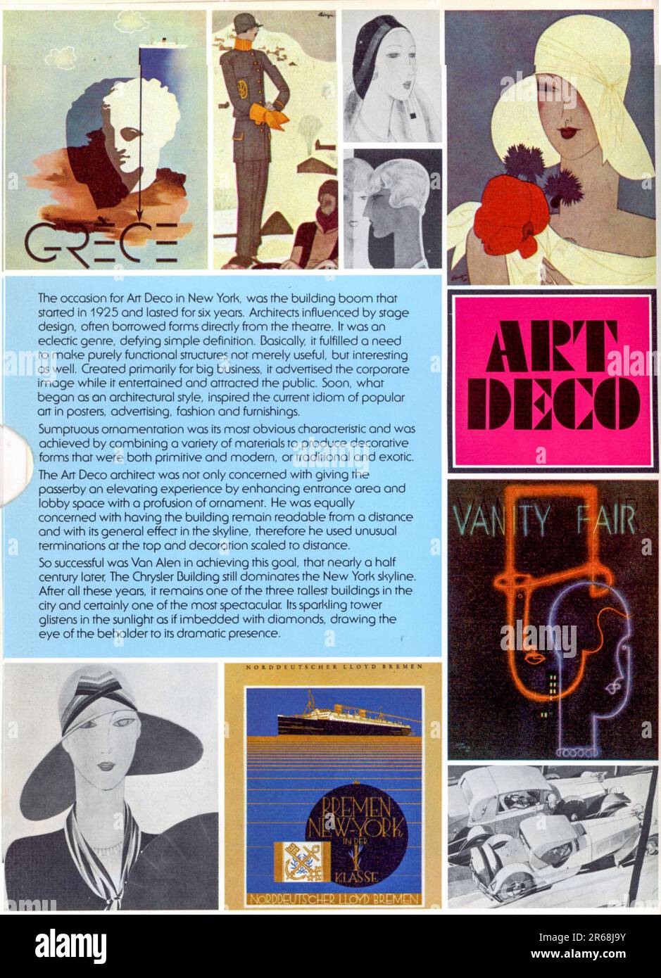 Art deco posters hi-res stock photography and images - Alamy