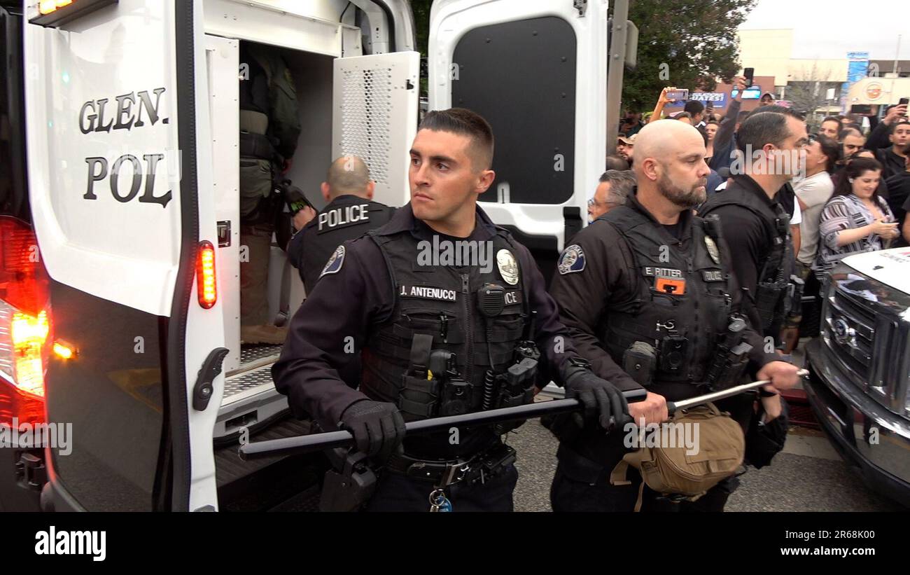 Glendale police hi-res stock photography and images - Alamy