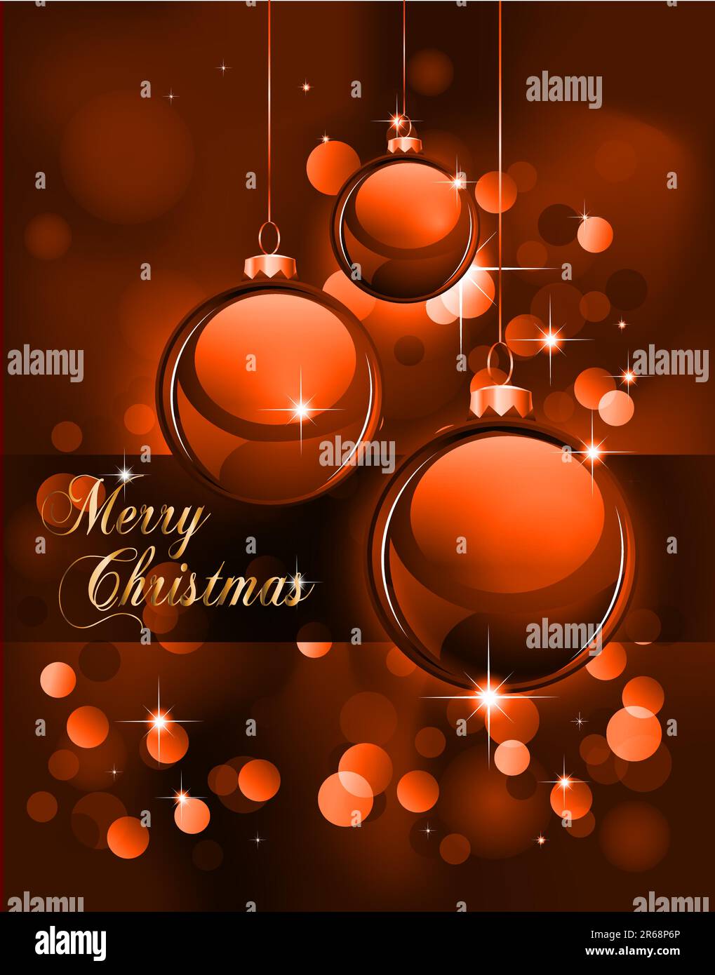 Elegant Christmas Background with Golden details Stock Vector Image ...