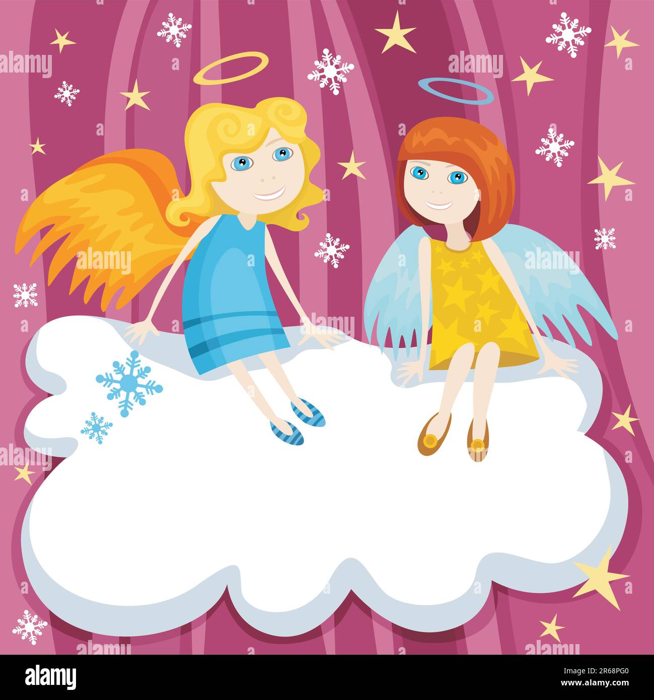 vector illustration of a christmas card Stock Vector Image & Art - Alamy