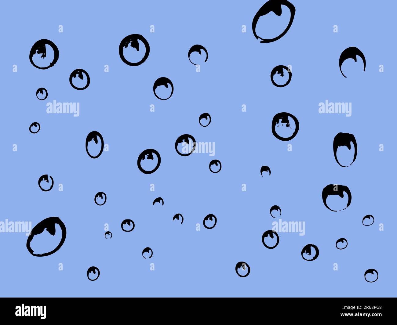 Vector Water Droplets Stock Vector Image & Art Alamy