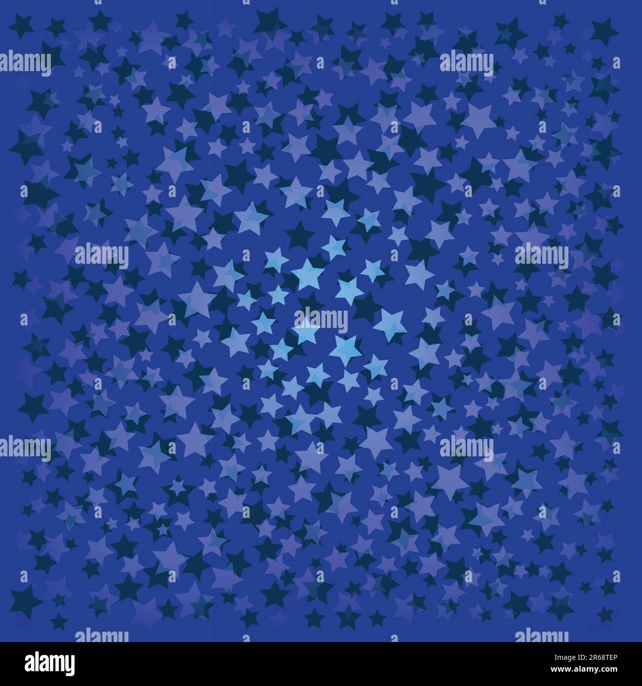 abstract background with blue stars on blue Stock Vector Image & Art ...