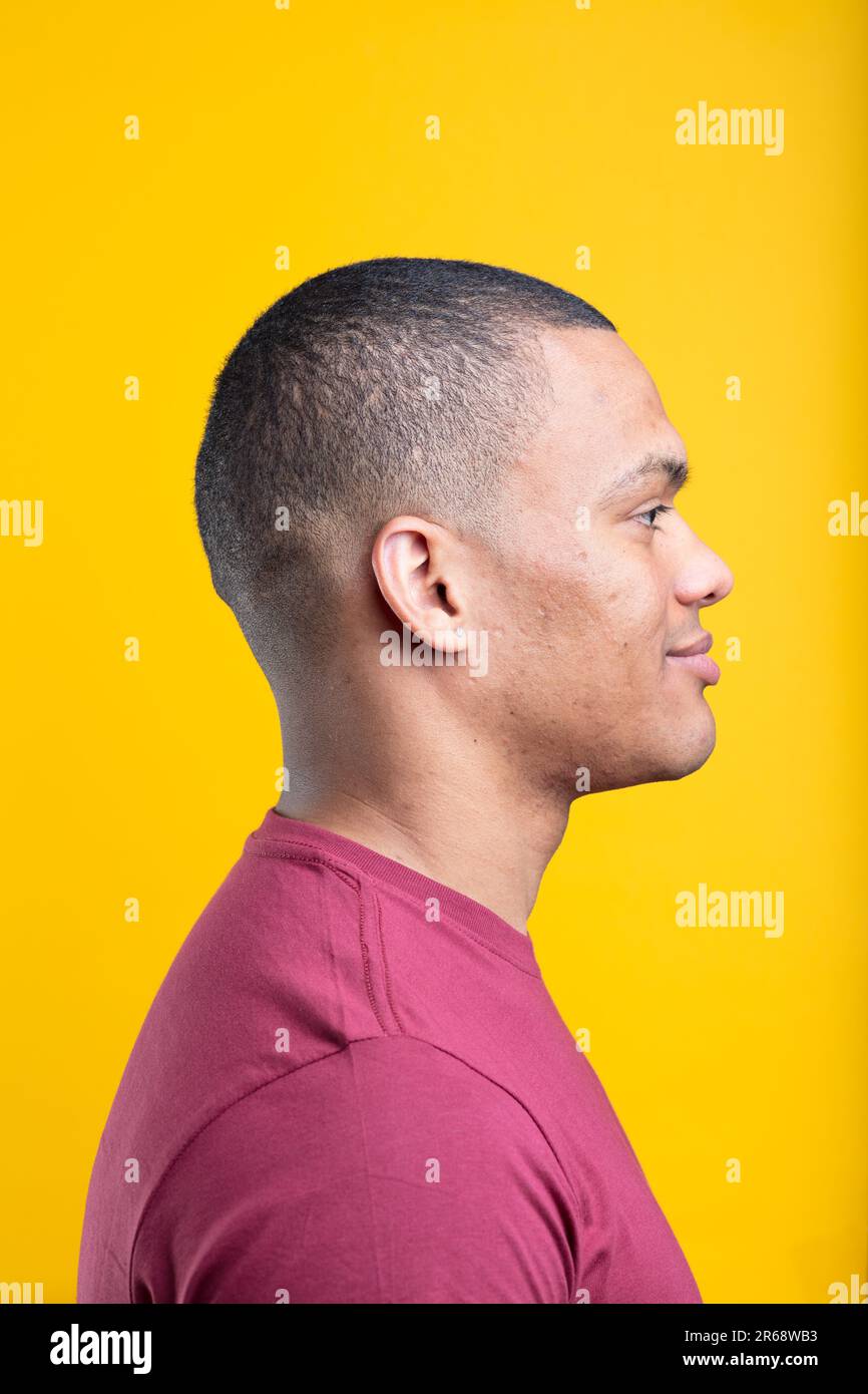 Barely smiling hi-res stock photography and images - Alamy