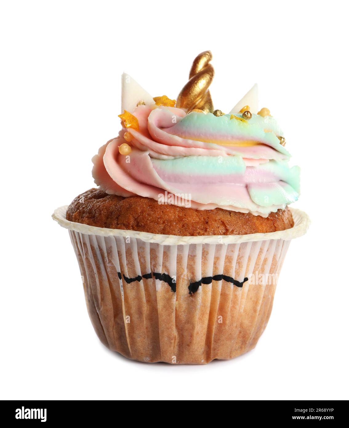 Scooping Batter With A Cupcake Scoop To Make Unicorn Cupcakes Stock Photo -  Download Image Now - iStock