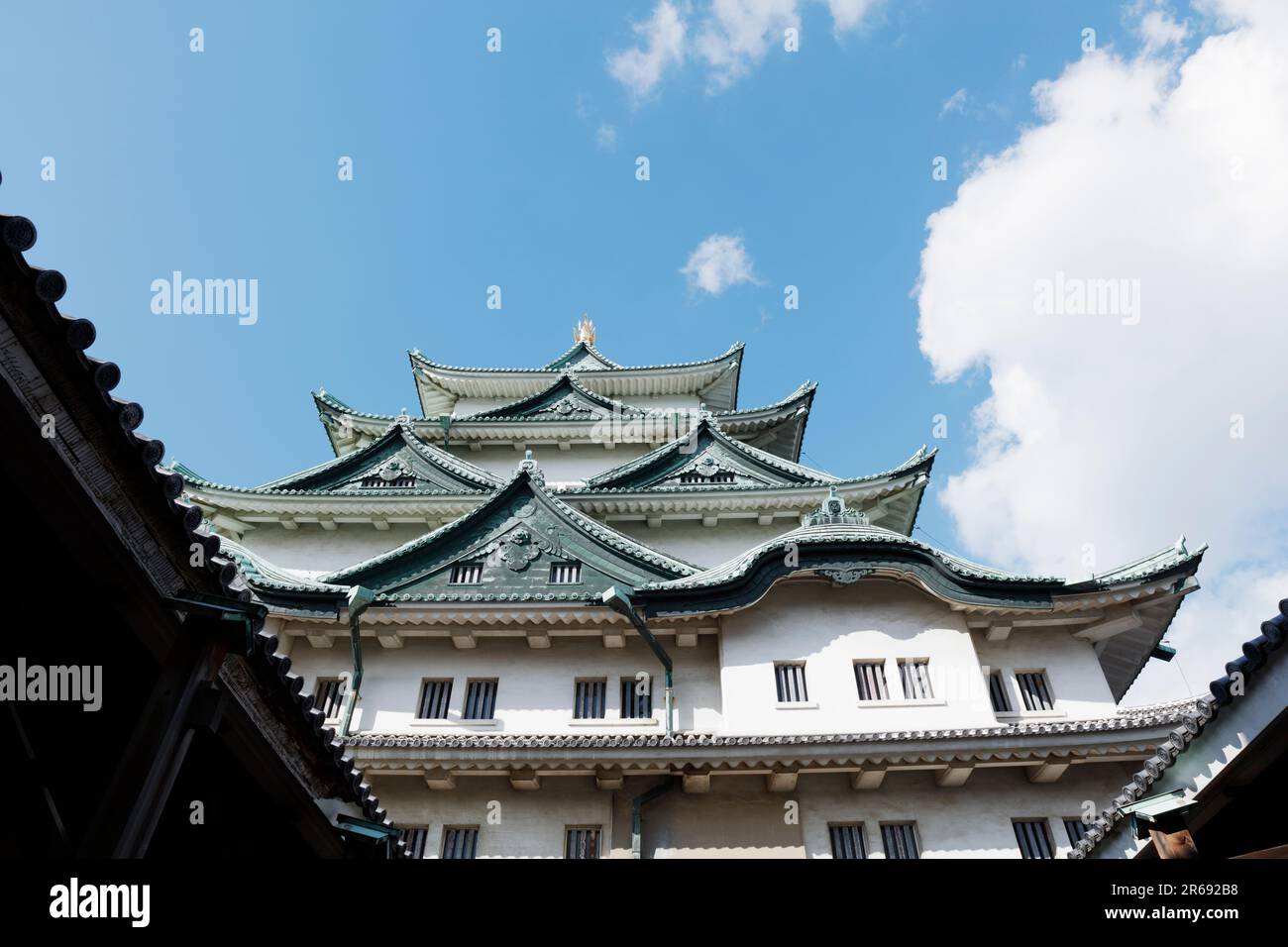 Nagoya Castle castle tower Stock Photo