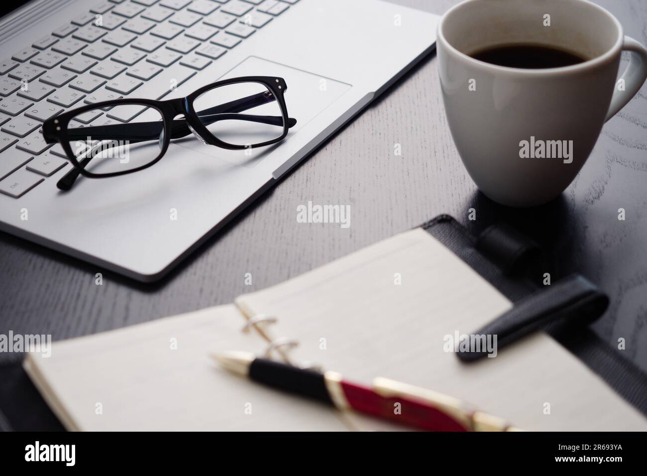 Business Items for Working from Home Stock Photo
