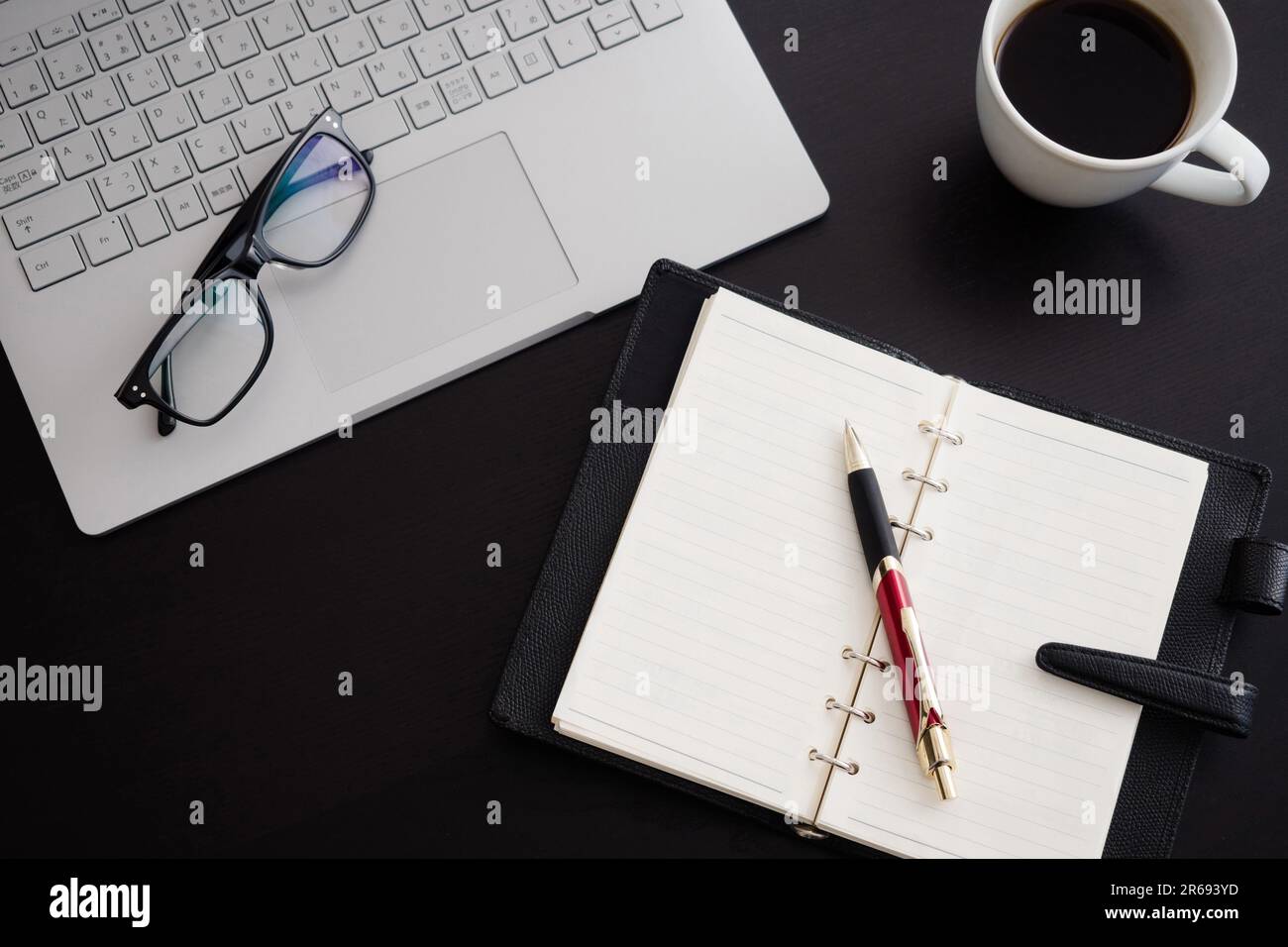 Business Items for Working from Home Stock Photo