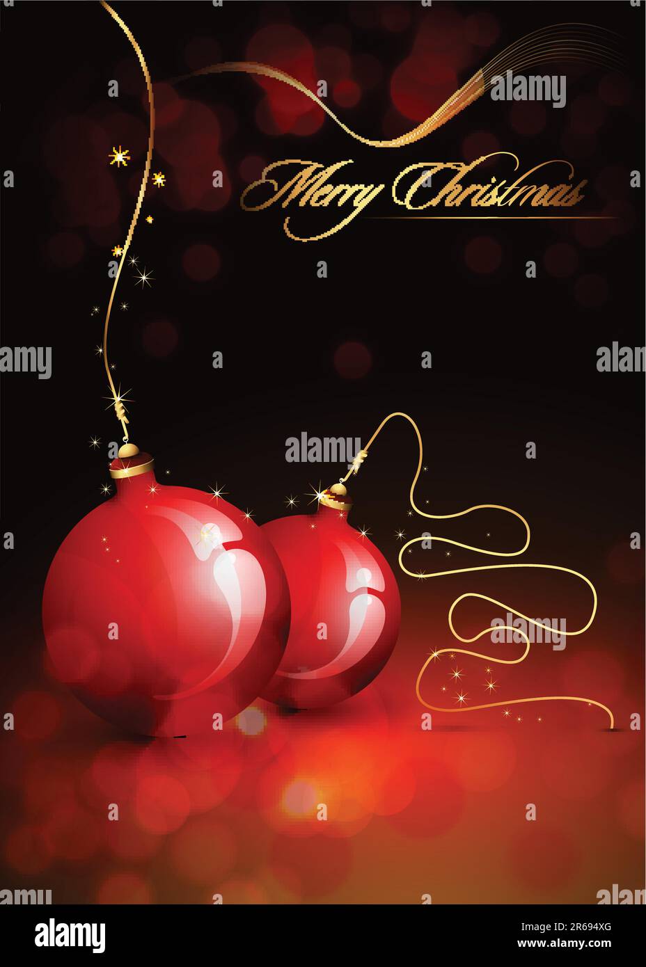 Present greeting elegance golden Stock Vector Images - Alamy