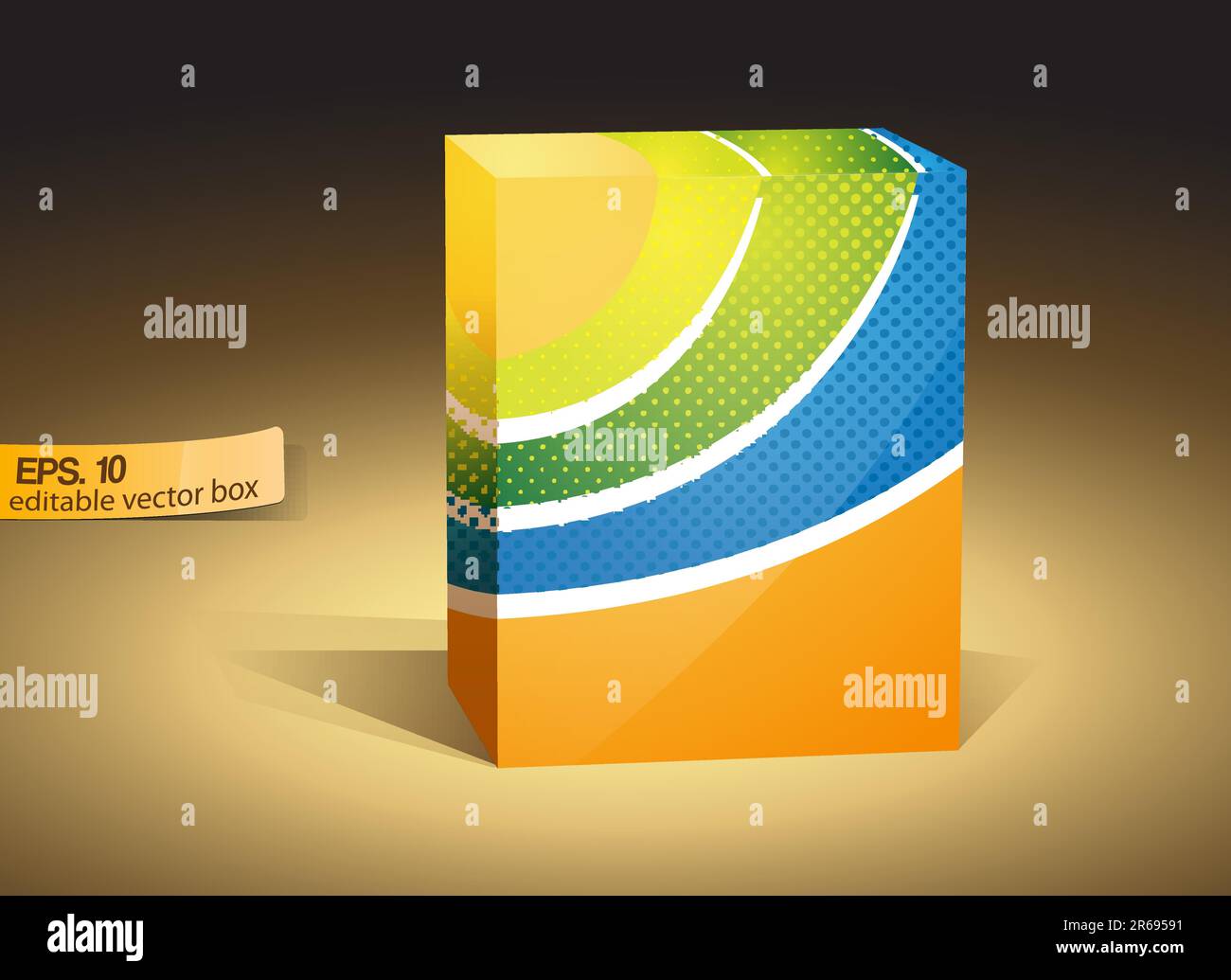 Editable box design hi-res stock photography and images - Alamy