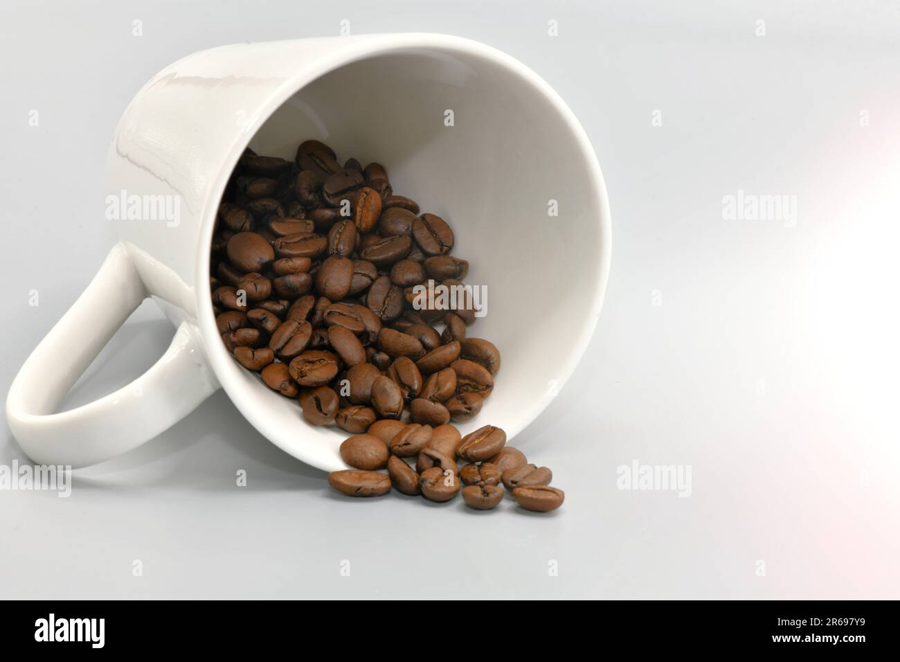 Coffee beans shot. Unground fresh coffee beans Stock Photo Alamy