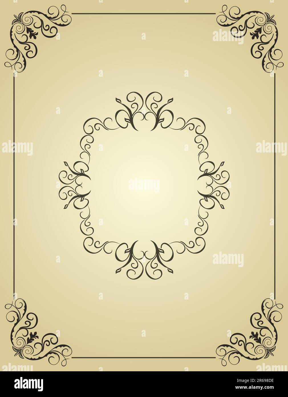 Illustration vintage background card for design - vector Stock Vector ...