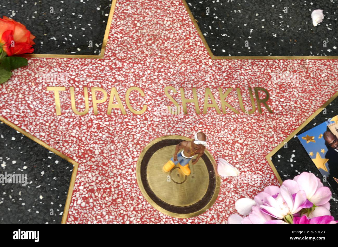 Los Angeles, California, USA 7th June 2023 Rapper Tupac Shakur