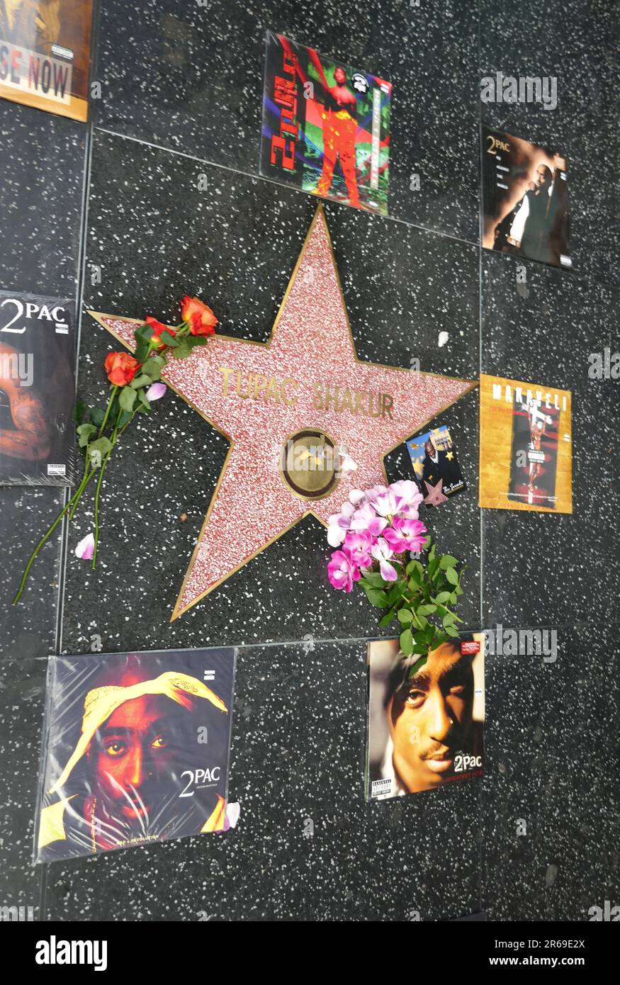 Los Angeles, California, USA 7th June 2023 Rapper Tupac Shakur
