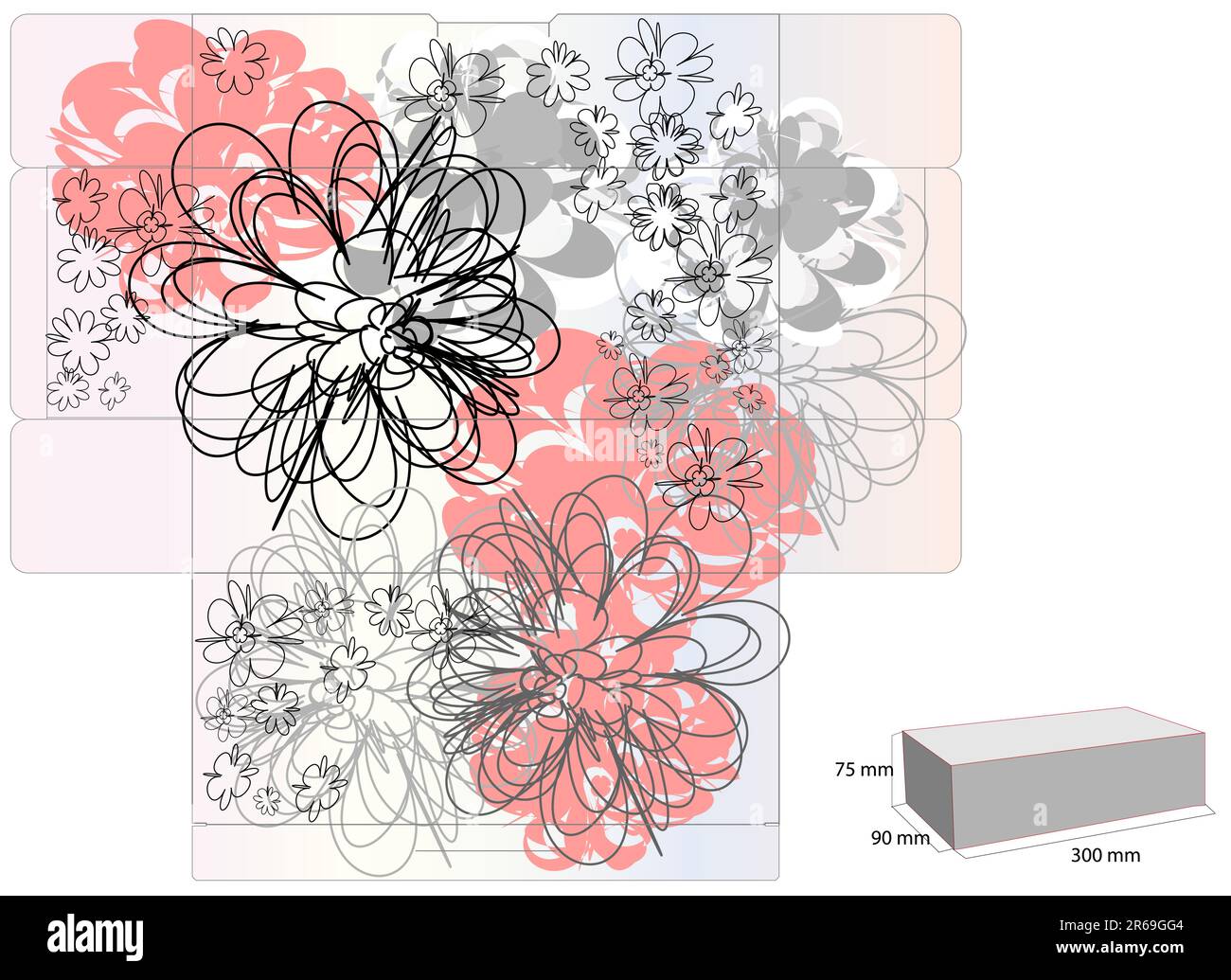 Spring box garden Stock Vector Images - Alamy