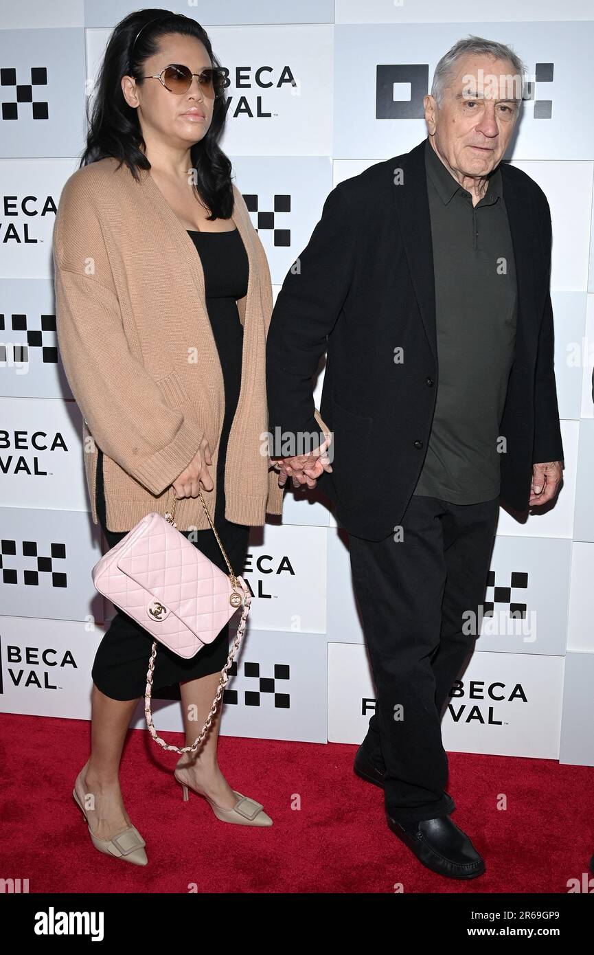 New York, USA. 07th June, 2023. (LR) Tiffany Chen and Robert De Niro