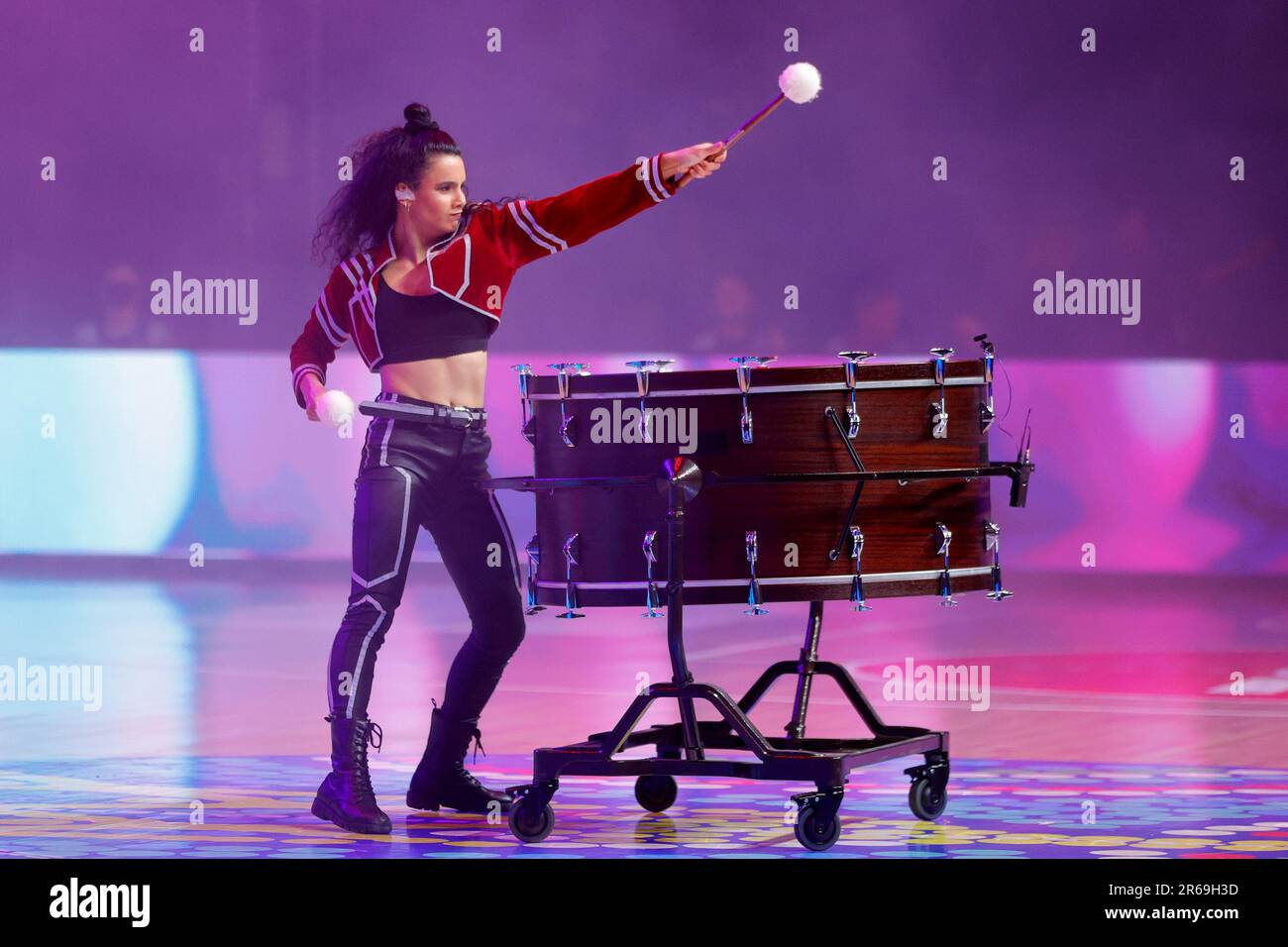 Sydney, Australia, 22 September, 2022. Entertainment during the Opening Ceremony at the FIBA Women's Basketball World Cup at Sydney Super Dome. Credit: Pete Dovgan/Speed Media/Alamy Live News Stock Photo
