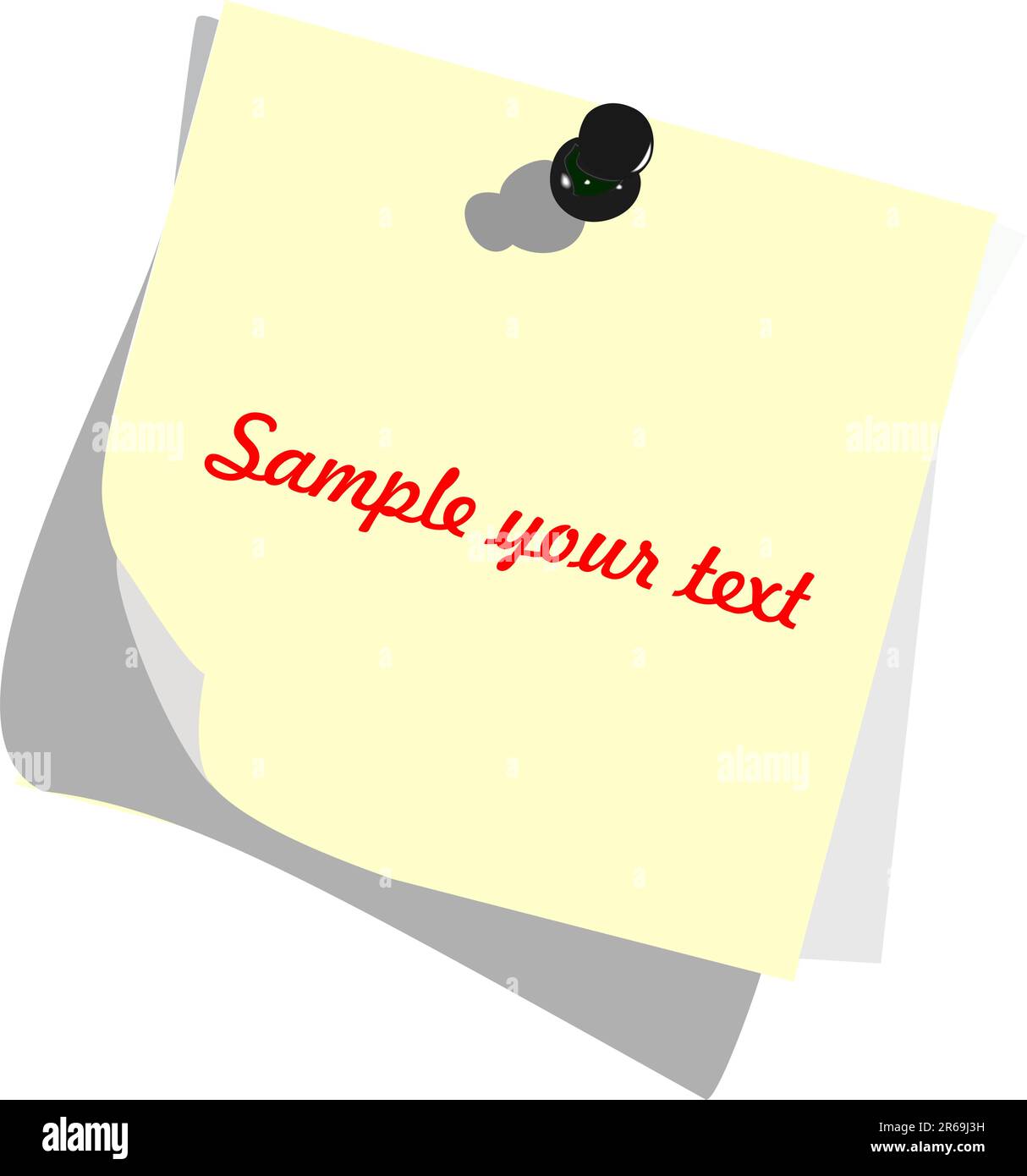 Note pad - vector Stock Vector Image & Art - Alamy