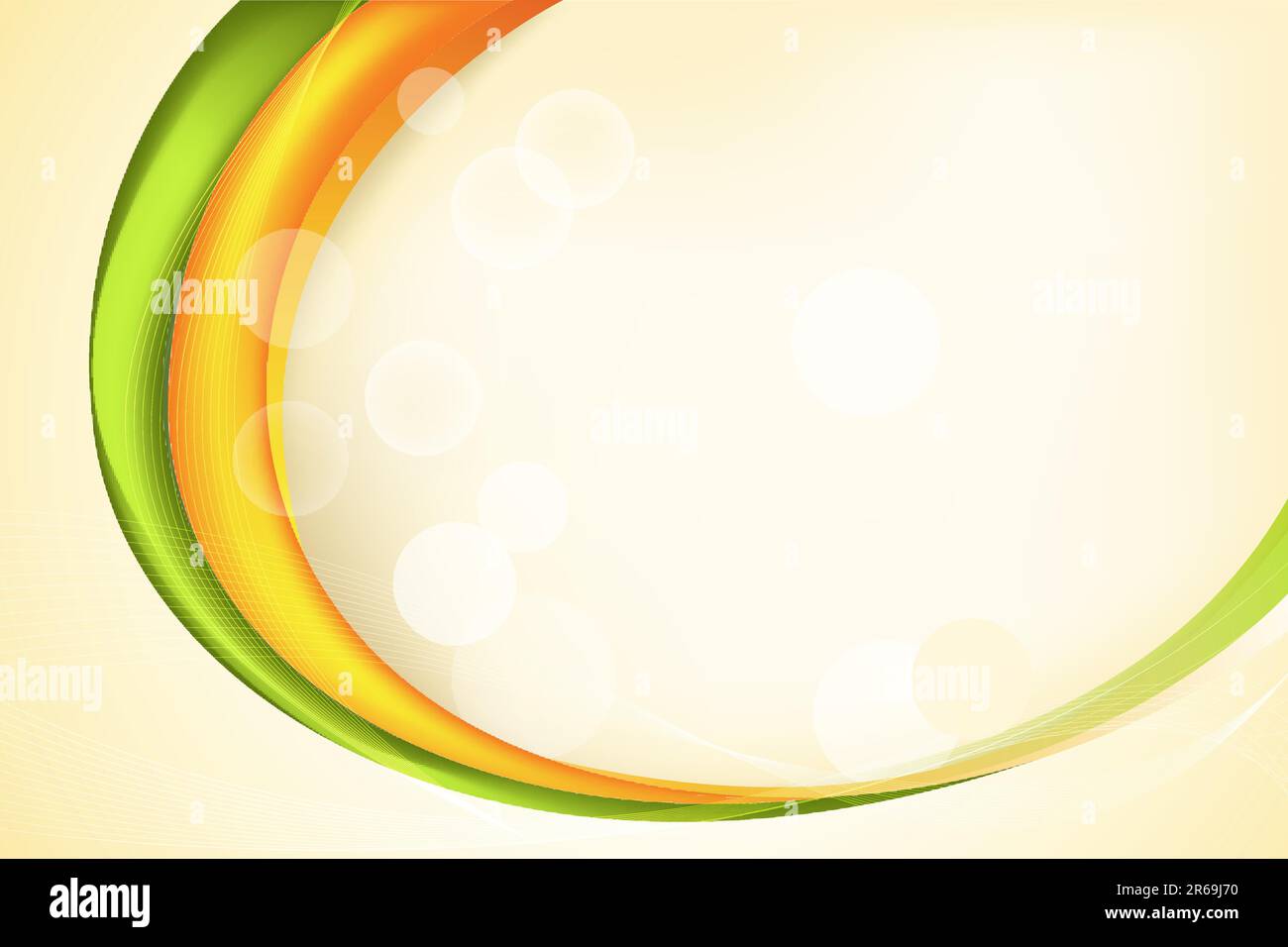 illustration of abstract vector background with colorful curve Stock ...