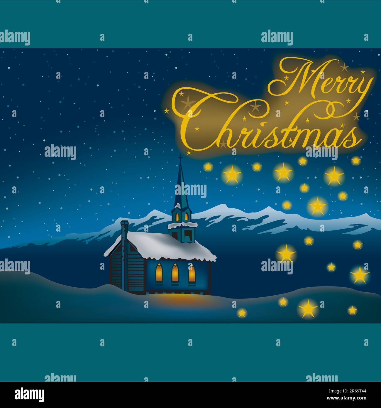 Christmas theme 05 - High detailed vector illustration. Stock Vector