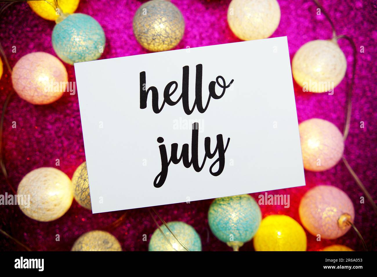Hello July Quotes