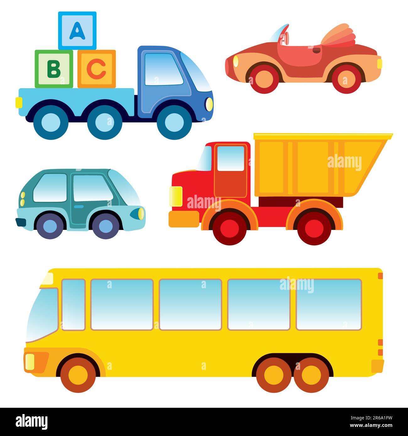 Set Of Various Funny Toy Cars Vector Illustration Stock Vector Image set-of-various-funny-toy-cars-vector-illustration-stock-vector-image