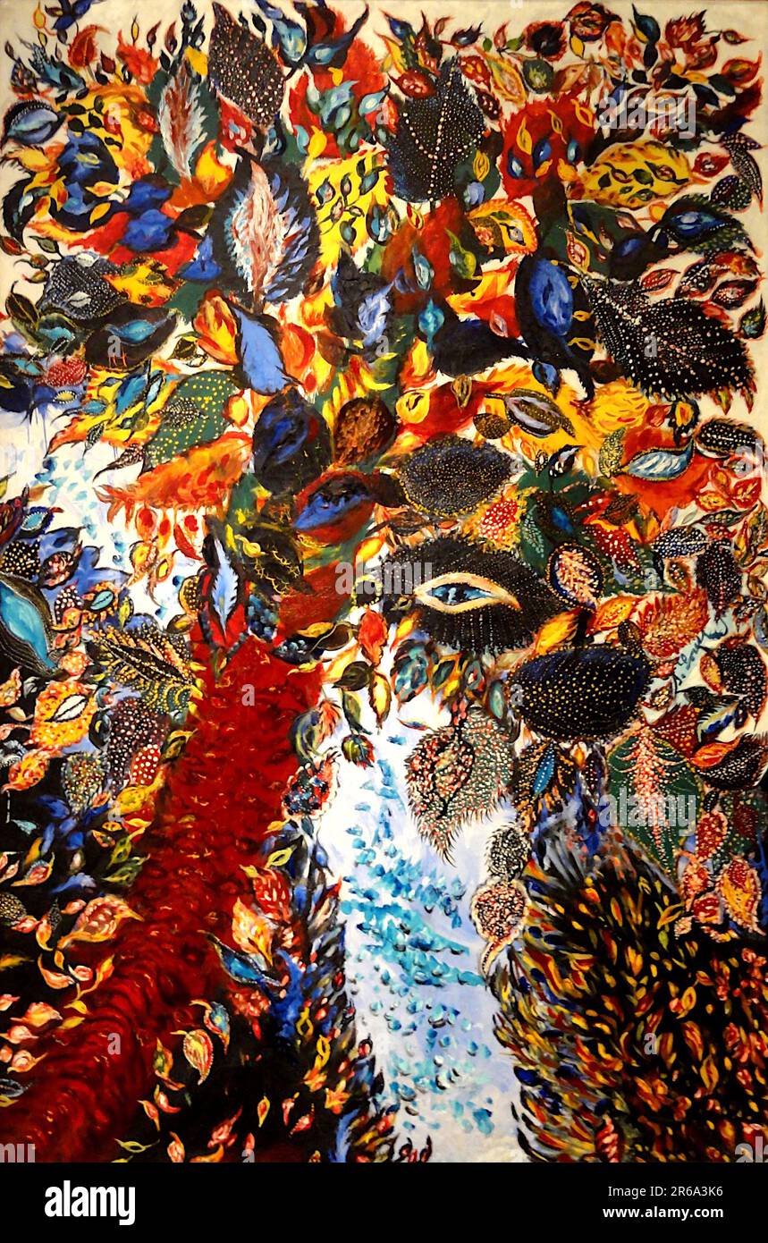Séraphine de Senlis - Séraphine Louis - Tree of Paradise - c1929 Stock