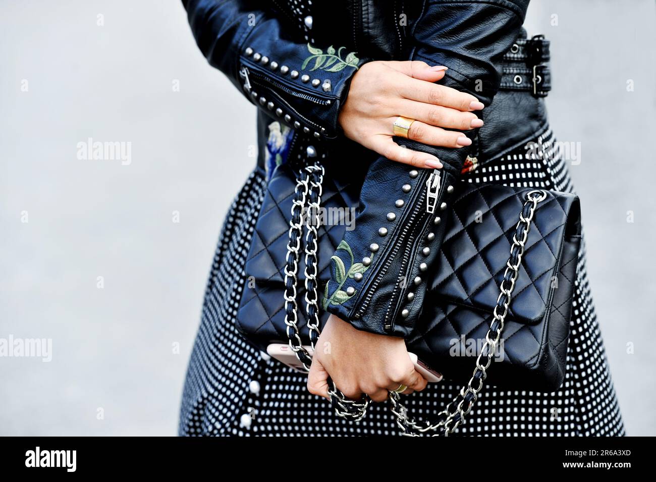 Chanel leather bag hi-res stock photography and images - Alamy