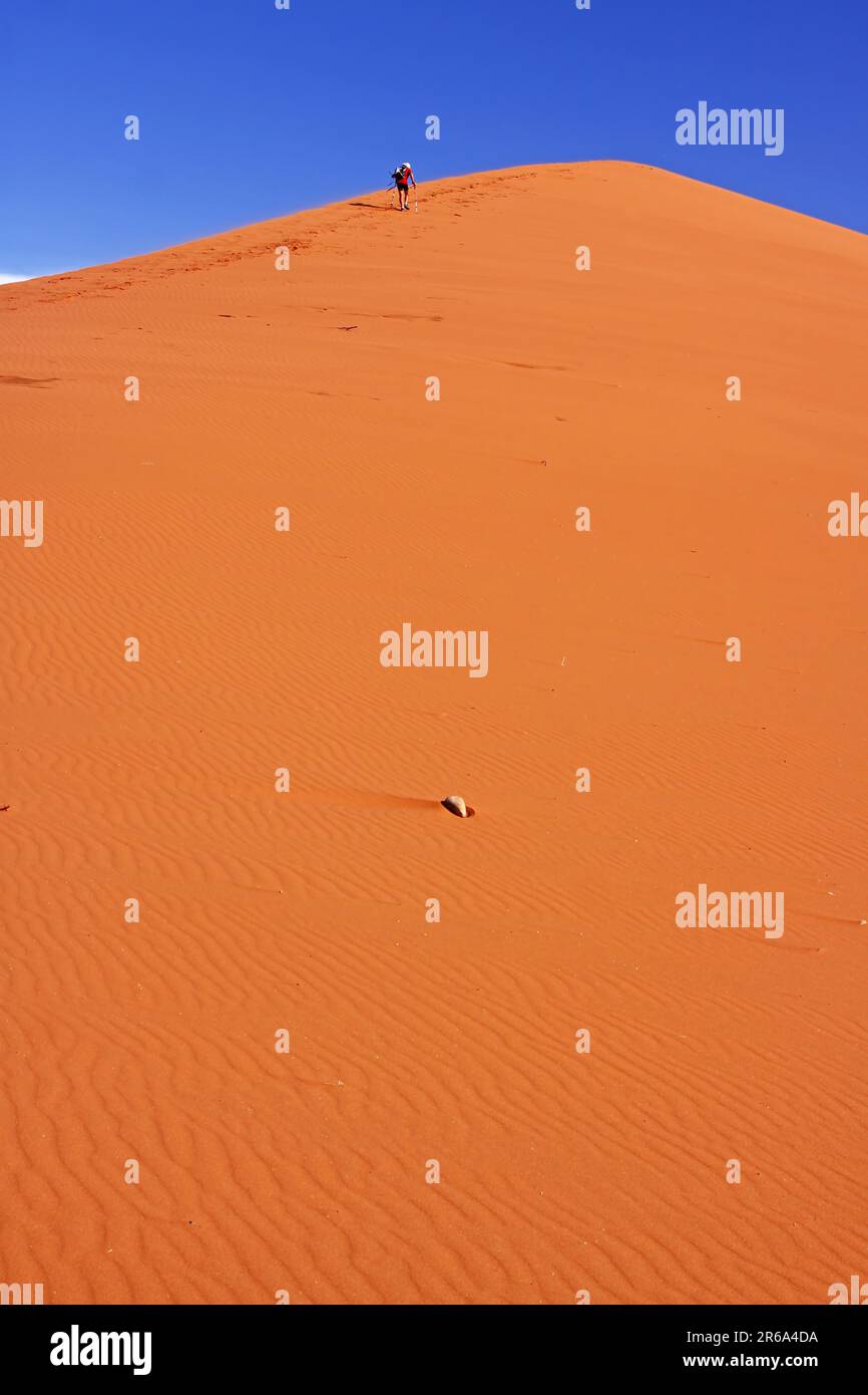 Aufstieg auf eine D Stock Photo