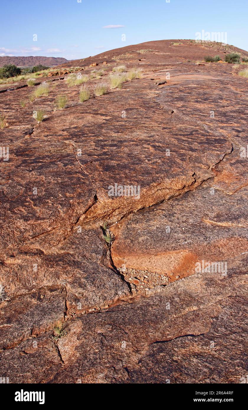 Moon Rock rock formation in Augrabies Falls National Park, S Stock ...
