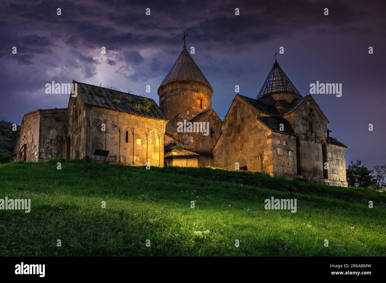 Goshavank Monastery in Gosh Village, Tavush Province, Armenia Stock Photo