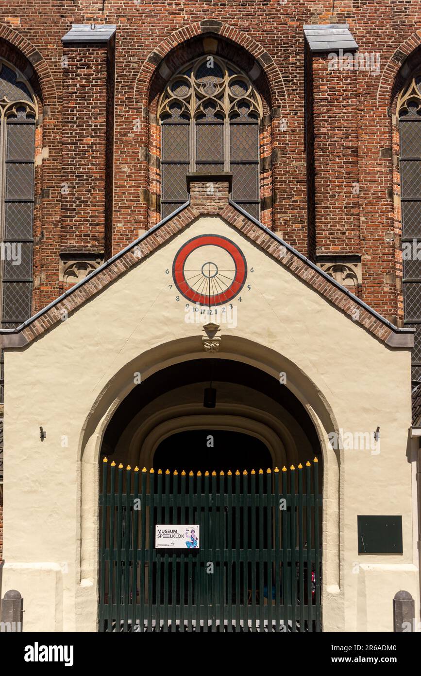June 03, 2023, Utrecht, Netherlands, Museum Speelklok in historic center of Utrecht has a collection of old automatically playing musical instruments. Stock Photo