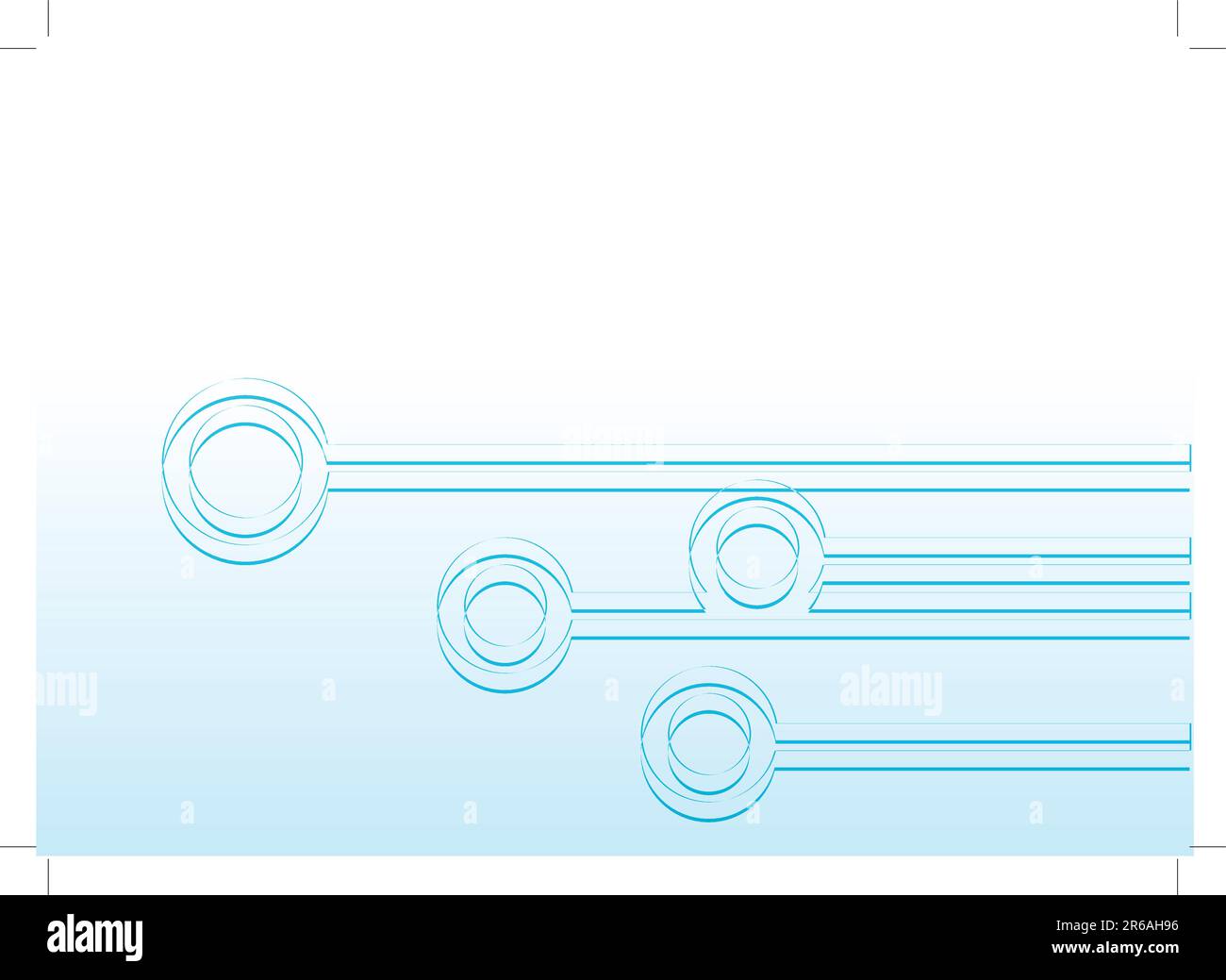 Abstract shapes represent network communication nodes and systems Stock Vector
