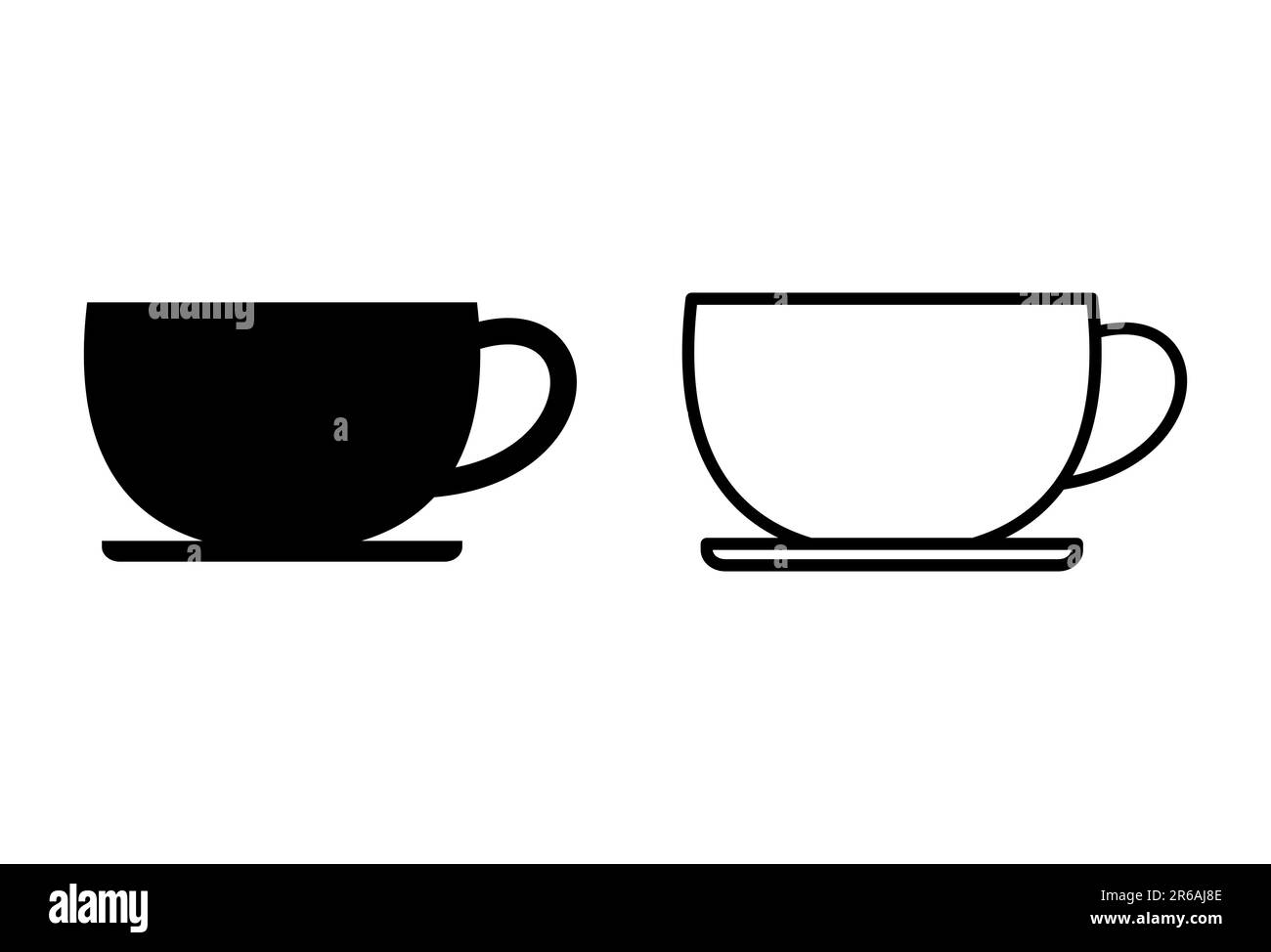 coffee cup icon set. cup a coffee icon vector Stock Vector Image & Art