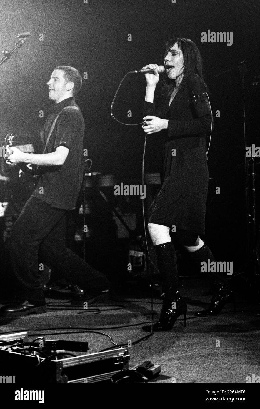 Pj harvey live Black and White Stock Photos & Images - Alamy