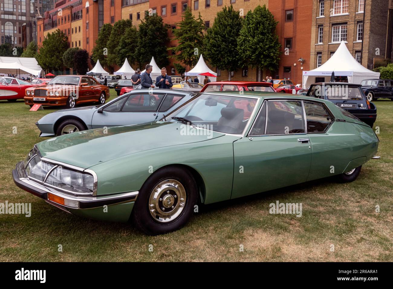1974 Citroen SM at the London Concours at Honourable Artillery Company City of London UK 2023 Stock Photo