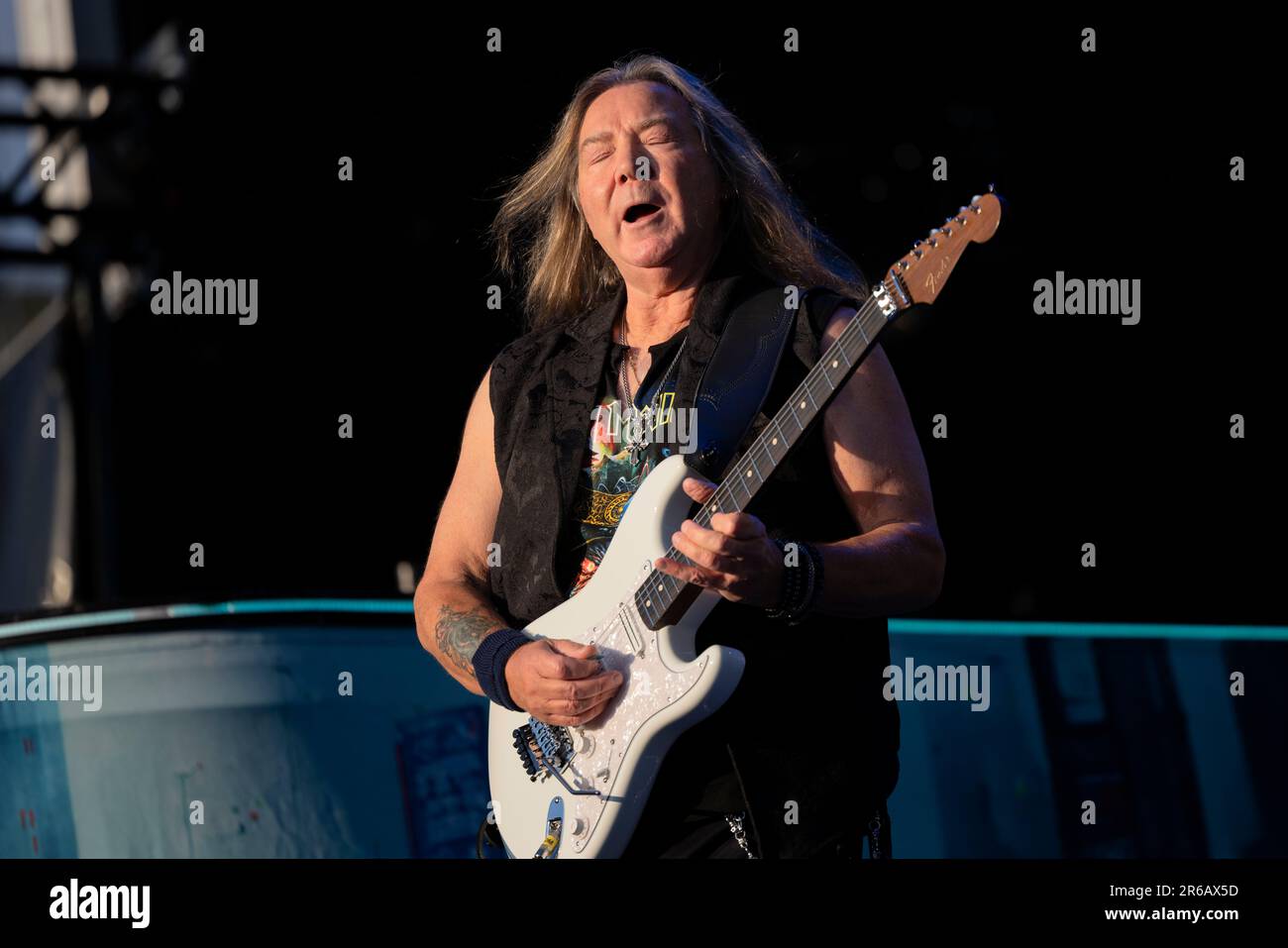 Bergen, Norway. 07th June, 2023. The English heavy metal band Iron ...