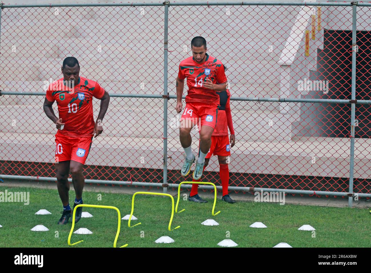 Bangladesh National Football Team Players Attend Practice Session At ...