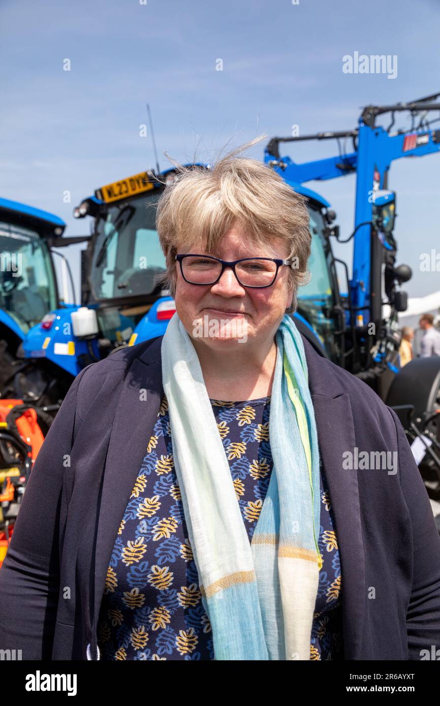 Wadebridge, Cornwall,8th June 2023, The Environment Secretary, Thérèse