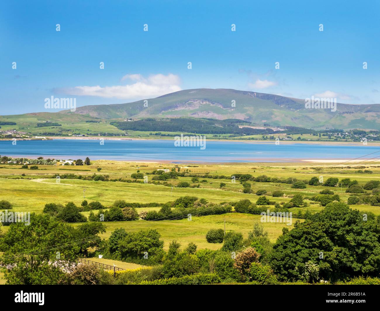 Black Coombe and the Duddon Estuary from Askan in Furness on the