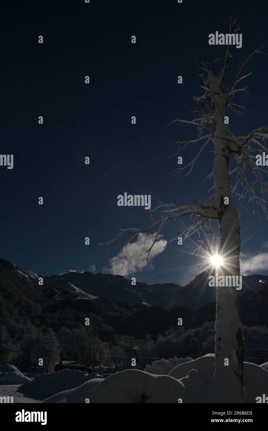 Nevados de Chillan ski resort Stock Photo Alamy