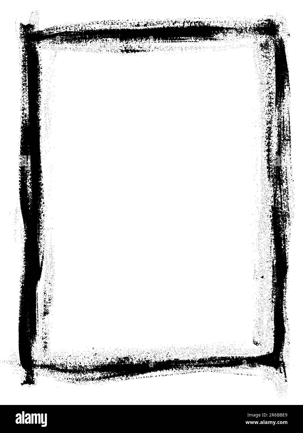 Full Page Paint Border Can be used as a background, Backdrop, Border