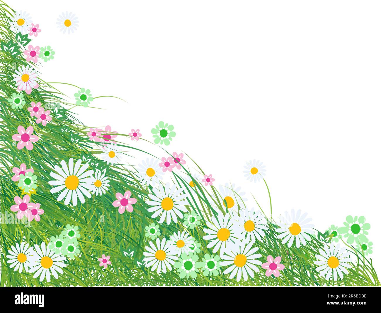 Grass silhouette green, summer background Stock Vector Image & Art - Alamy