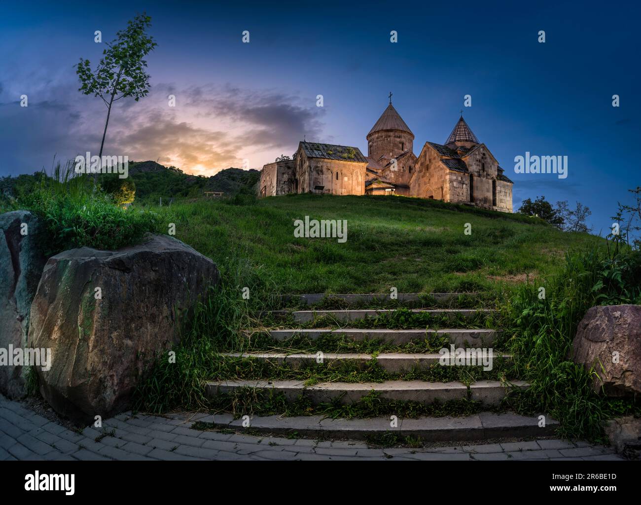 Goshavank Monastery in Gosh Village, Tavush Province, Armenia Stock Photo